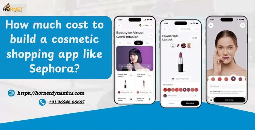 cost to build a cosmetic shopping app like Sephora