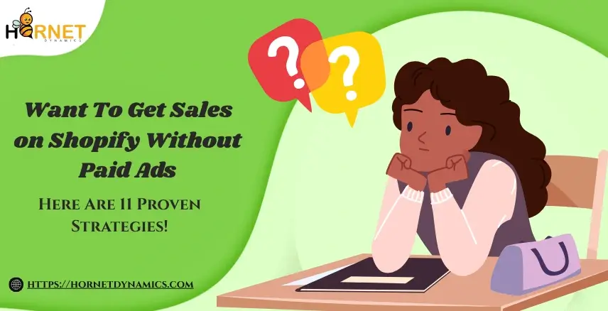 Want To Get Sales on Shopify Without Paid Ads: Here Are 11 Proven Strategies!  