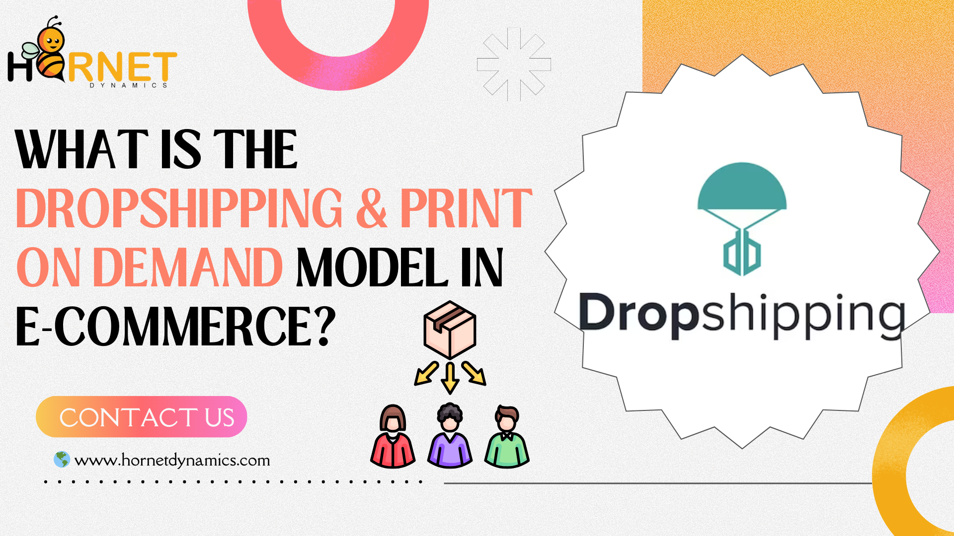 What is the Dropshipping & Print On Demand Model in E-commerce?