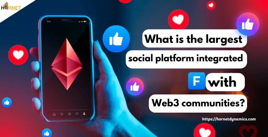 What is the largest social platform integrated with Web3 communities?
