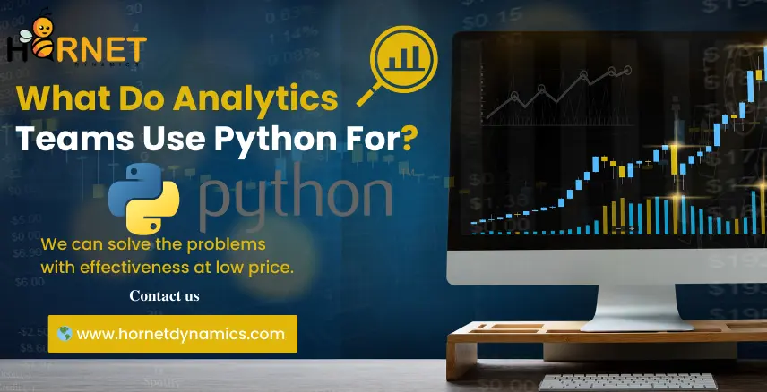 What do analytics teams use Python for