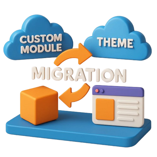 Custom Module and Theme Migration