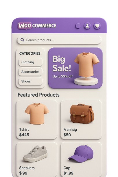 professional WooCommerce theme design services
